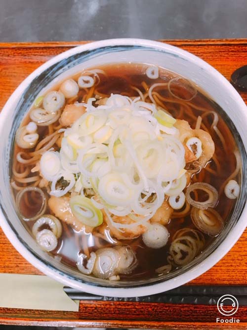 道の駅おかべ お食事処そば蔵 深谷ねぎ天ぷらそば